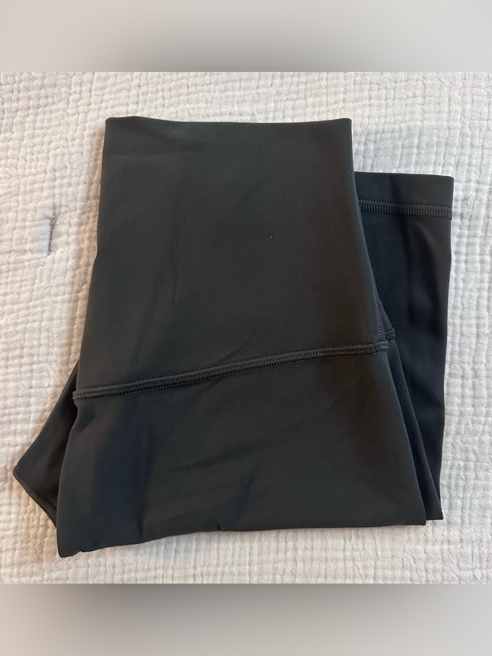 LULULEMON High Rise Align Leggings 8 inches Graphite Gray Size 4 - Like New